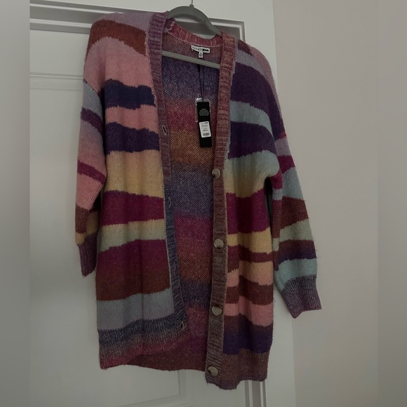 Sunbeam Abstract Stripped Cardigan - Picture 4 of 5